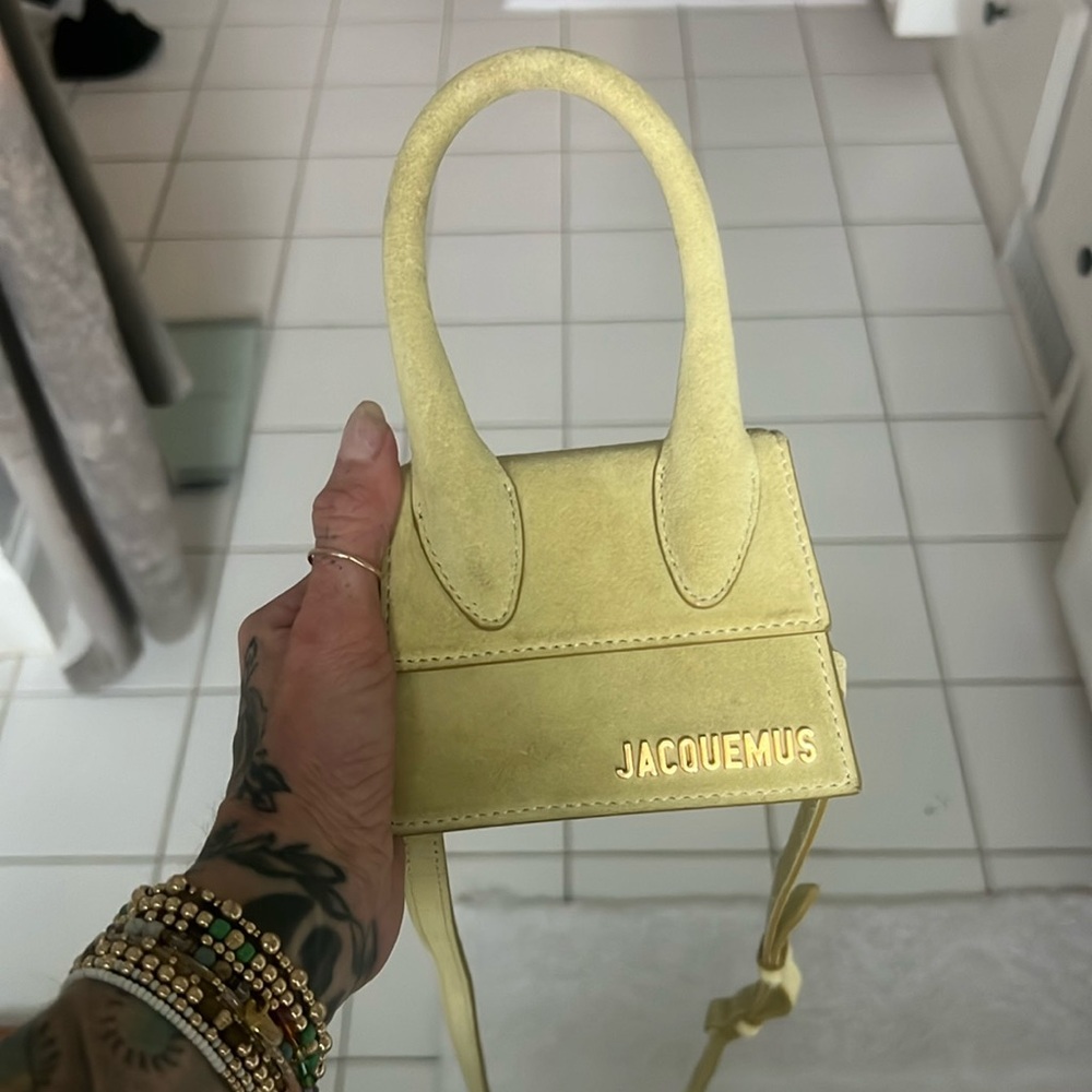 Jacquemus suede bag
